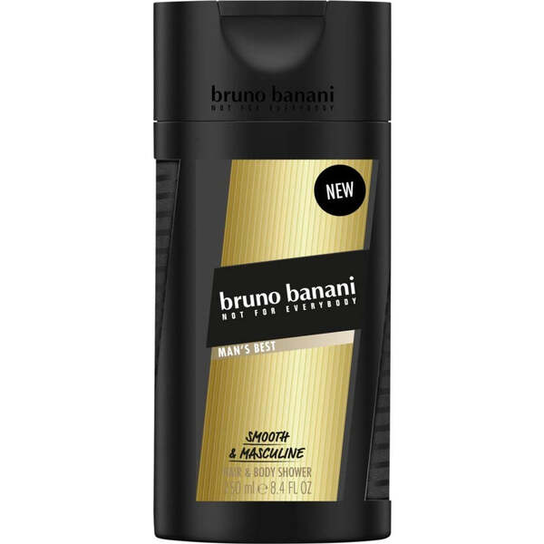 Bruno Banani Man's Best Hair & Body Wash 250ml