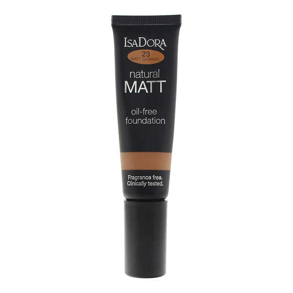 IsaDora Natural Matt Oil-Free Foundation 35ml -  23 Caramel