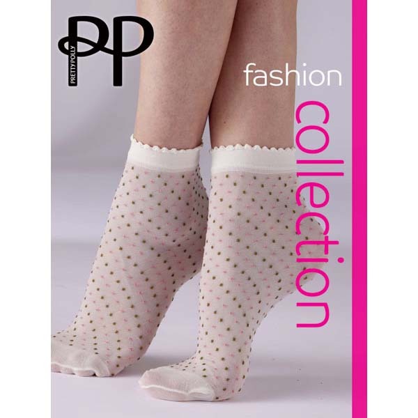 Pretty Polly Multi Spot Anklets Multi - One Size