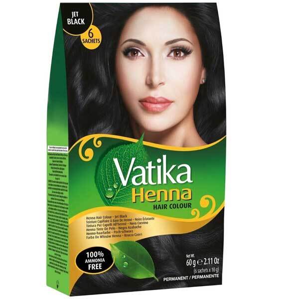 Dabur Henna Permanent Hair Color Jet Black