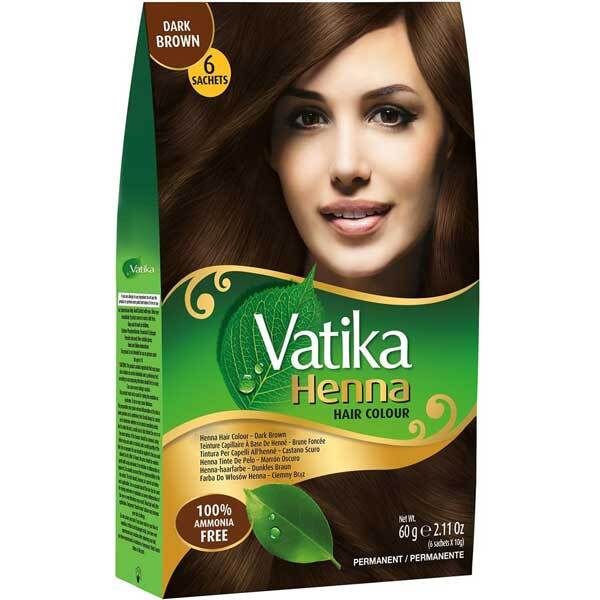 Dabur Henna Permanent Hair Color Dark Brown