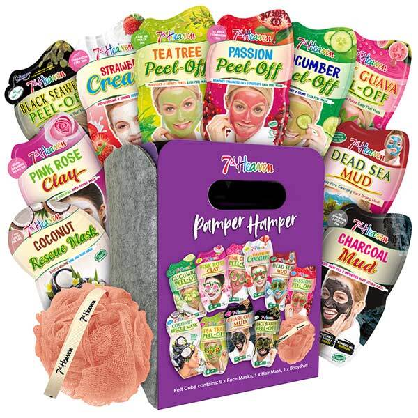 7th Heaven Pamper Hamper Skincare Set - 10 Masks