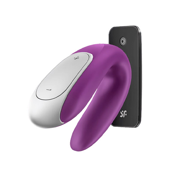 Satisfyer App Enabled Double Fun - Violet