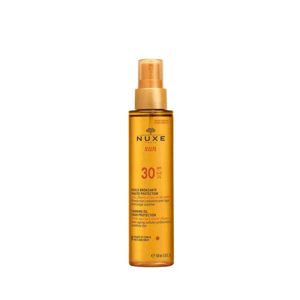 Nuxe Sun by Nuxe Tanning Oil for Face & Body SPF30 150ml