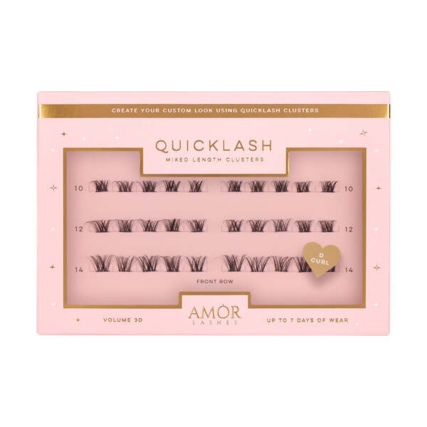 House of Amor - DIY Eyelash Clusters - Front Row