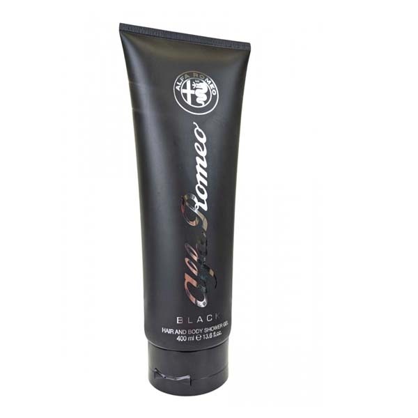 Alfa Romeo - Alfa Romeo Black Hair and Body Shower Gel 400ml