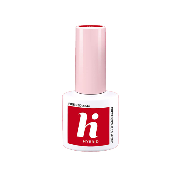 Hi Hybrid 244 Fire Red UV Gel Polish 5ml