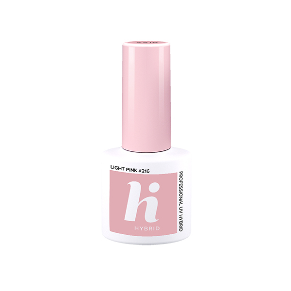 Hi Hybrid 216 Light Pink UV Gel Polish 5ml