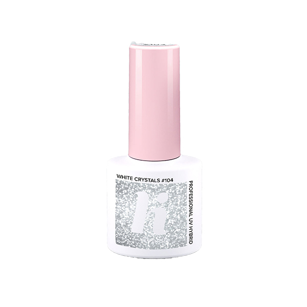 Hi Hybrid 104 White Crystals UV Gel Polish 5ml