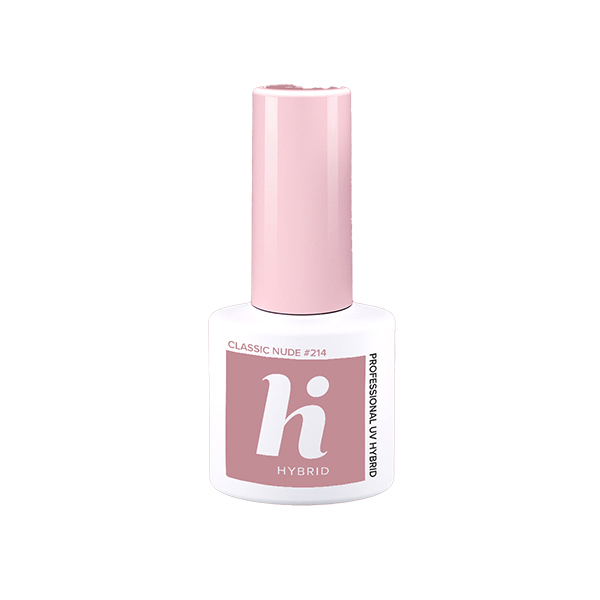 Hi Hybrid 214 Classic Nude UV Gel Polish 5ml