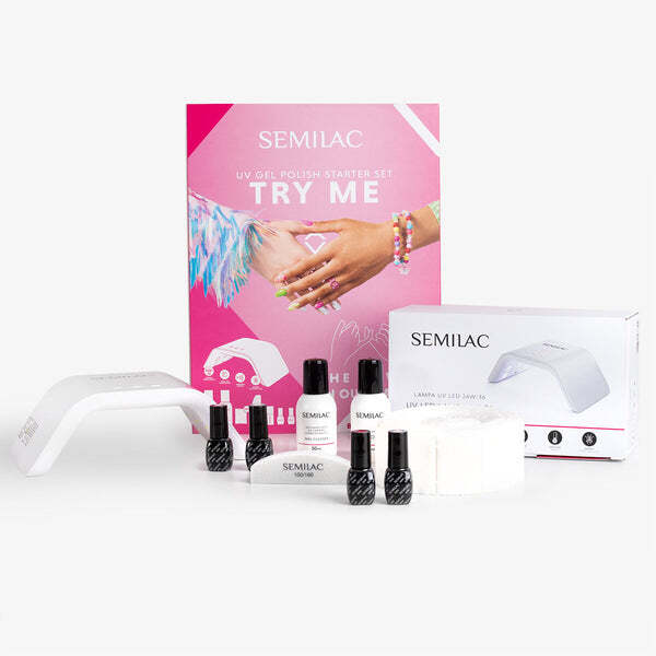 Semilac UV Gel Polish Starter Set TRY ME