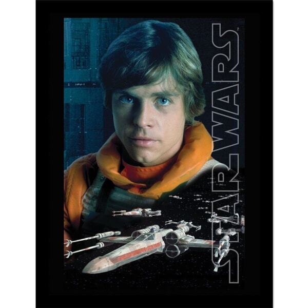 Star Wars Luke Key Art Framed Poster (40cm x 30cm)