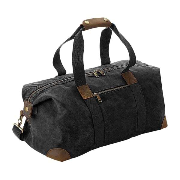 Quadra Heritage Leather Handled Holdall