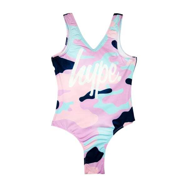 Hype Girls Evie Camo One Piece Swimsuit (9-10 Years)