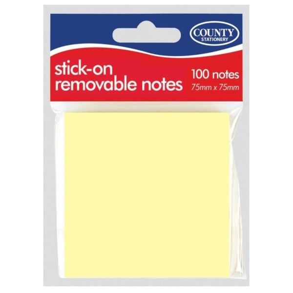 County Stationery Sticky Notes (Pack of 12)