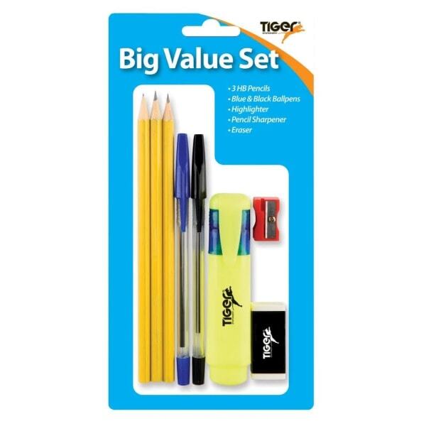 Tiger Stationery Set (Pack of 8)