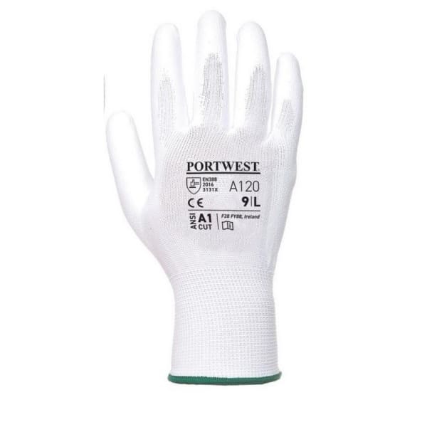 Portwest PU Palm Coated Gloves (A120) / Workwear (M)