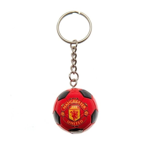 Manchester United FC Crest Ball Keyring