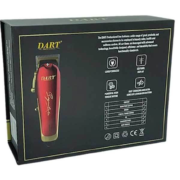 Dart Professional Signature Cordless Clipper Red