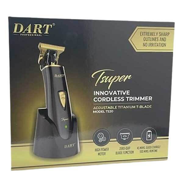 Dart Professional Innovative Cordless Trimmer TS20 Black