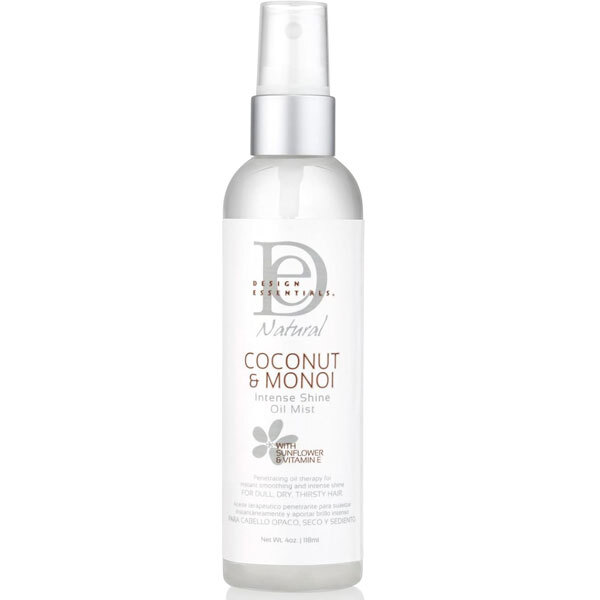 Design Essentials Natural Coconut And Monoi Shine Oil Mist