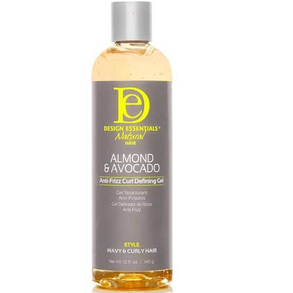 Design Essentials Almond & Avocado Anti Frizz Curl Gel