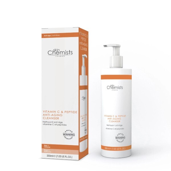 skinChemists Vitamin C & Peptide Cleanser 200ml