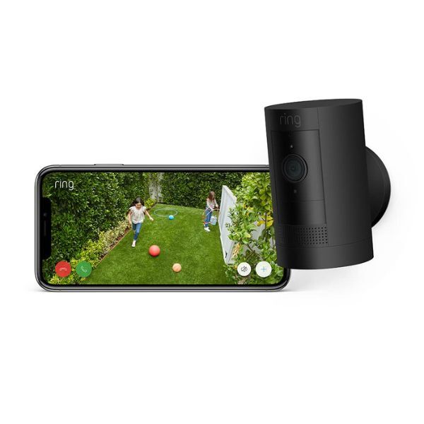 Ring Outdoor Battery Stick Up Cam - Black