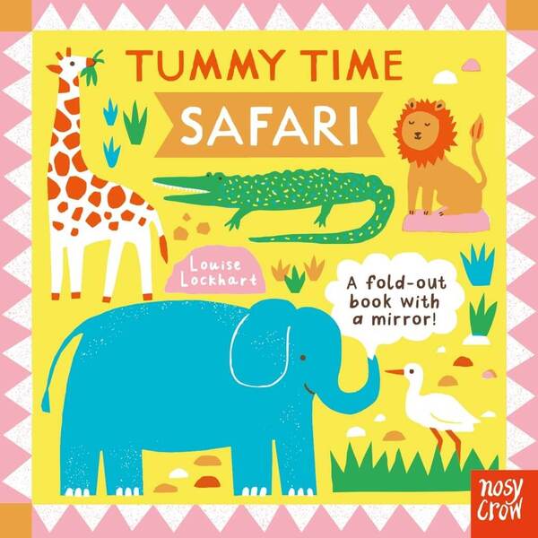 Nosy Crow Tummy Time: Safari - Board Books