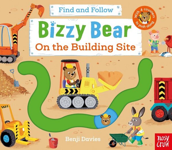 Nosy Crow Bizzy Bear: Find And Follow Build - Board Books