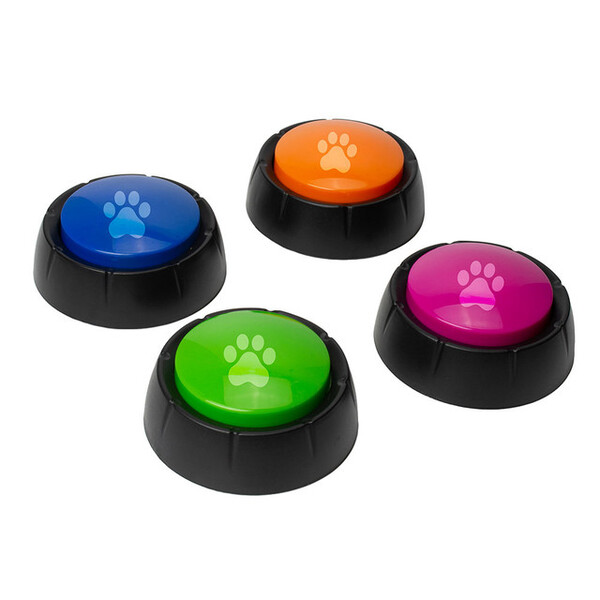 #Winning Recordable Dog Buttons Set of 4