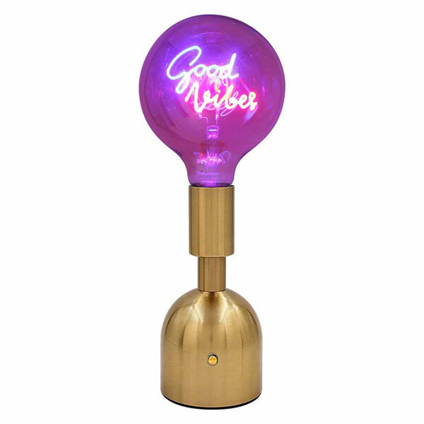 Lesser & Pavey LED Text Lamp Good Vibes