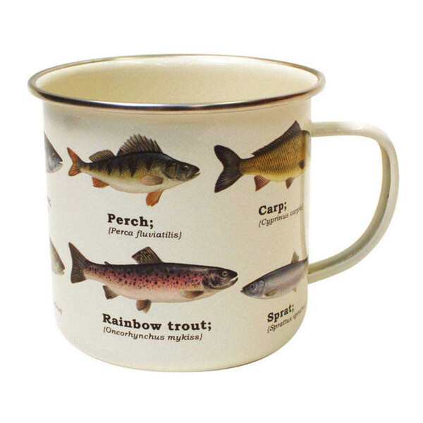 Gift Republic  Ecologie Fish Enamel Mug