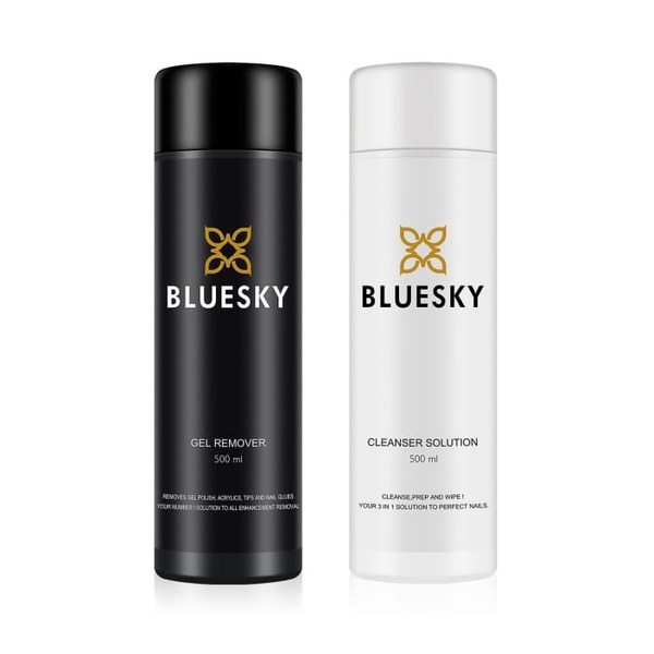 Bluesky Gel Polish Cleanser & Remover Duo