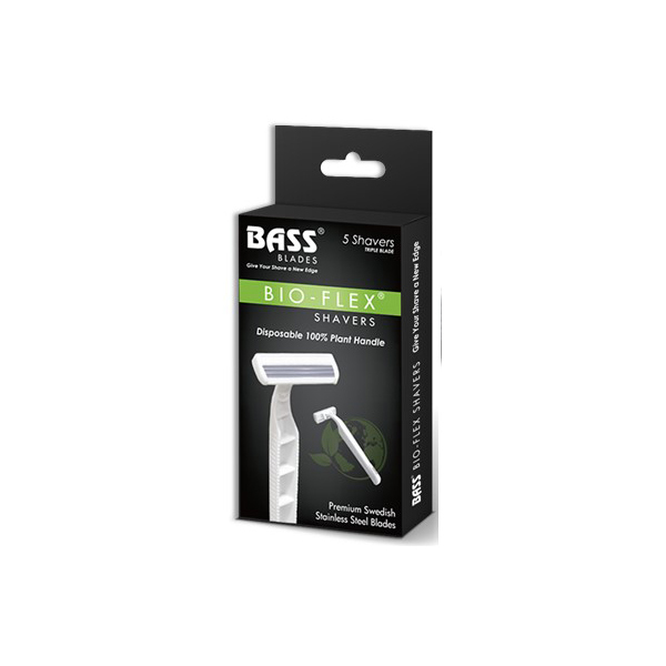 Bass BioFlex Disposable Shavers (5 pack)