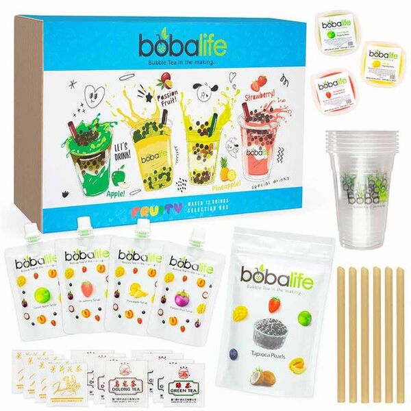 Mr Bubble Drink Bobalife Fruity Selection Box