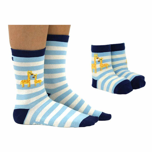 Sock Academy Mummy And Me Giraffe Socks