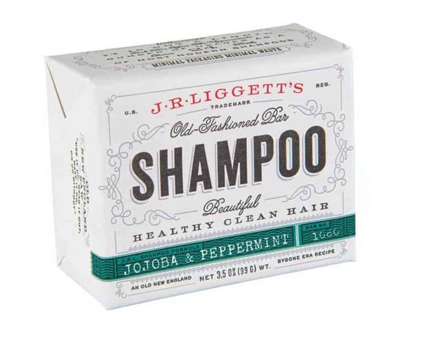 J.R. Liggett's Jojoba & Peppermint Shampoo Bar 99g