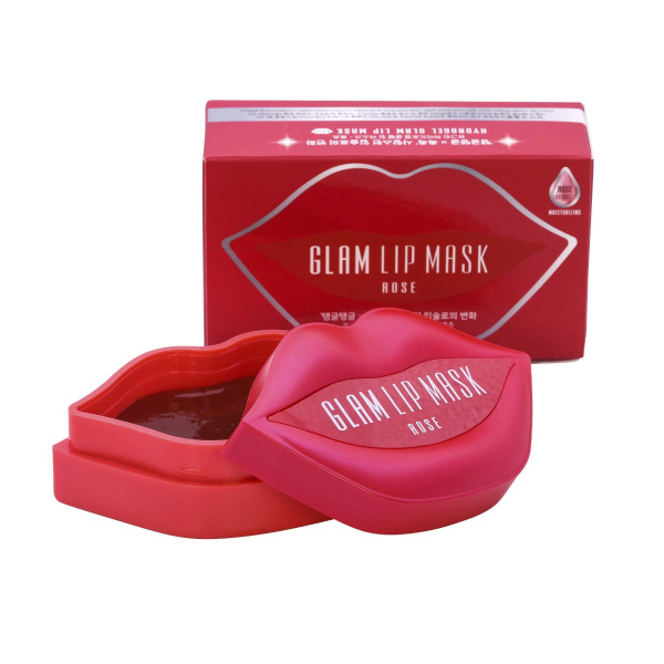 Beauugreen Hydrogel Glam Lip Mask Rose 20pcs