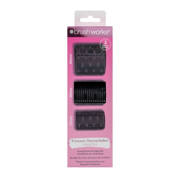 Brushworks Ceramic Thermal Rollers Variety Pack