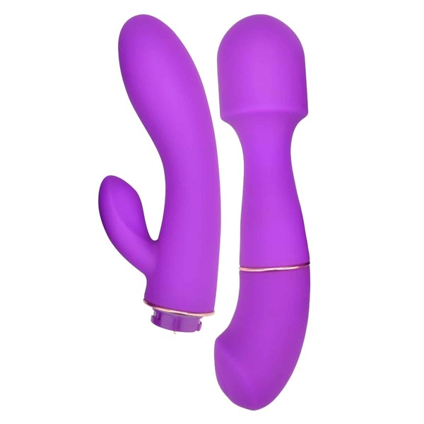 Loving Joy DUA Interchangeable Vibrator with 2 Attachments