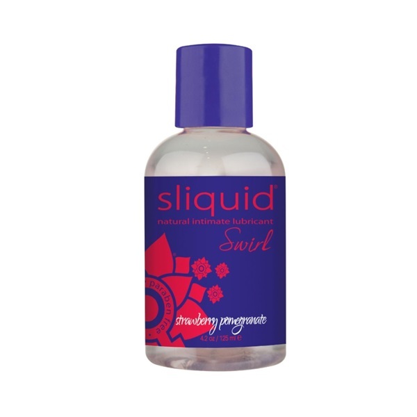 Sliquid Swirl Flavoured Lube Strawberry Pomegrante 125ml