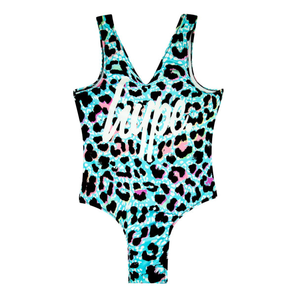 Hype Girls Leopard One Piece Swimsuit (16 Years)