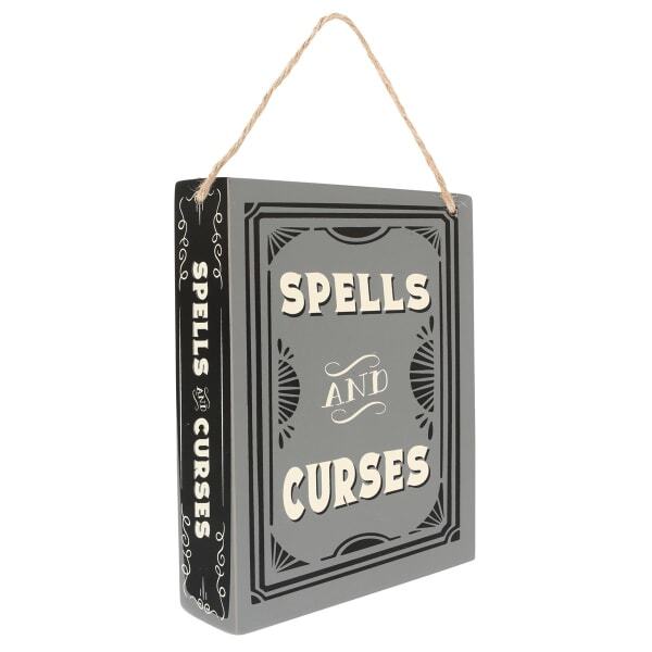 Something Different Spells And Curses Hanging Sign