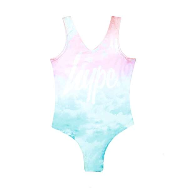 Hype Girls Pastel Clouds One Piece Swimsuit (9-10 Years)