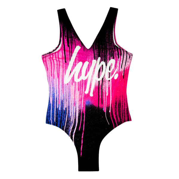 Hype Girls Drips One Piece Swimsuit (5-6 Years)