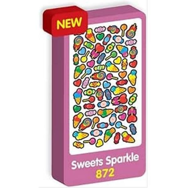 Sweets Sparkle Glitter Stickers