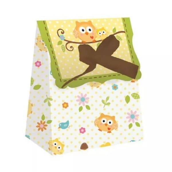 Creative Party Happy Tree Die Cut Baby Shower Gift Bag