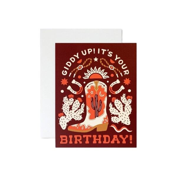 Gubblecote Giddy Up Birthday Card