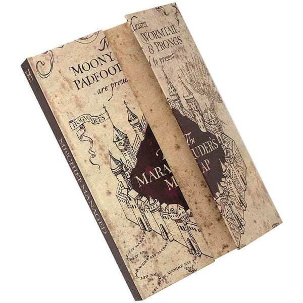 Harry Potter Marauders Map A5 Notebook